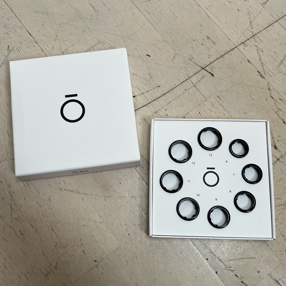 Oura Ring Sizing Kit Sizes 6 7 8 9 10 11 12 13